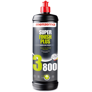 پولیش بسیار نرم 3800 یک لیتری منزرنا مدل Menzerna Super Finish Plus 3800 1L