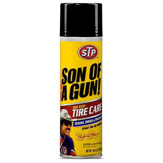 اسپری واکس لاستیک STP مدل son of gun